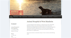 Desktop Screenshot of animalhospitalofwestmanheim.com